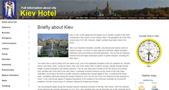 Desktop Screenshot of kiev-hotel.net